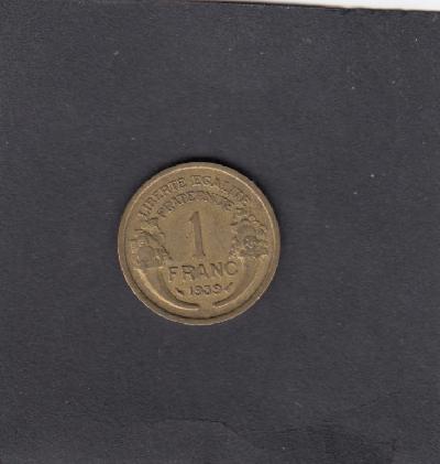 Beschrijving: 1 Franc  